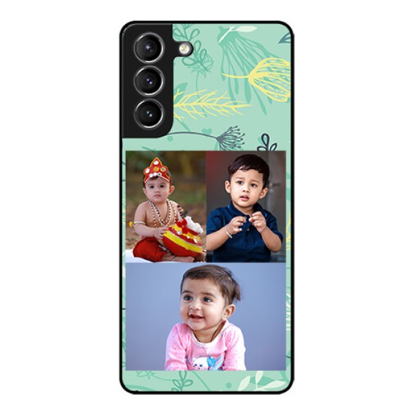 Galaxy S21 Photo Printing on Glass Case  - Forever Family Design 