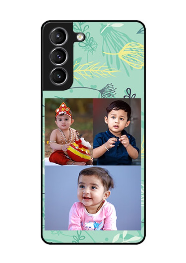 Galaxy S21 Photo Printing on Glass Case  - Forever Family Design 