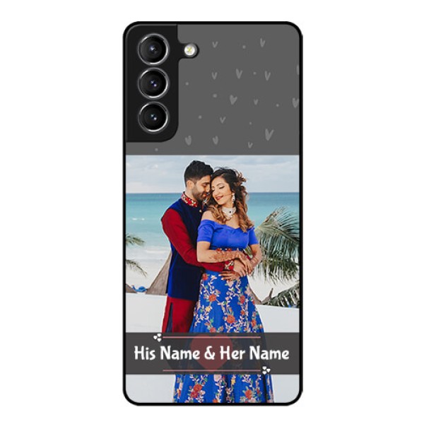 Galaxy S21 Custom Glass Mobile Case - Buy Love Design with Photo Online Galaxy S21 Custom Glass Mobile Case - Buy Love Design with Photo Online