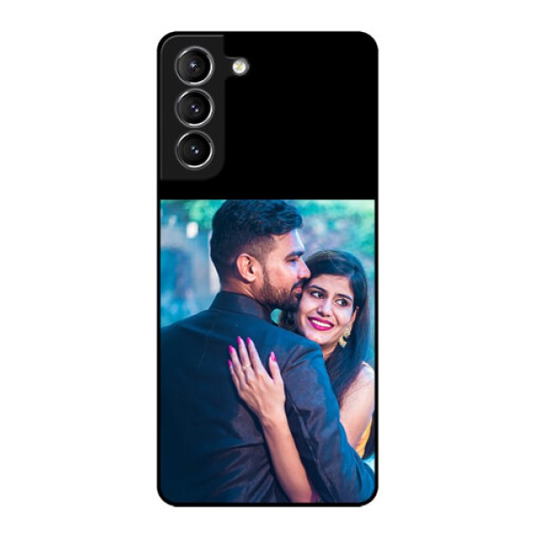 Galaxy S21 Custom Glass Phone Case - Upload Full Picture With Custom Color Design Galaxy S21 Custom Glass Phone Case - Upload Full Picture With Custom Color Design