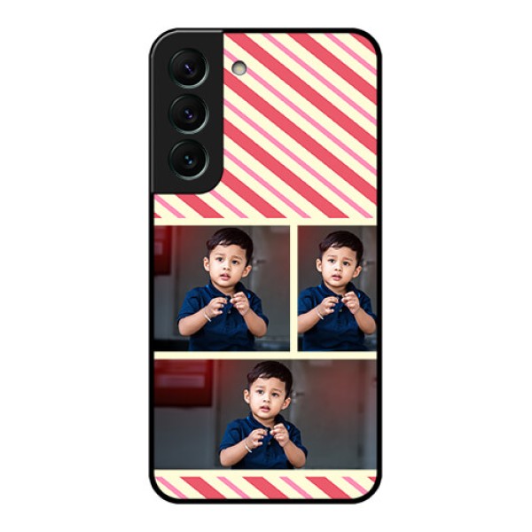 Galaxy S22 5G Personalized Glass Phone Case - Picture Upload Mobile Case Design Galaxy S22 5G Personalized Glass Phone Case - Picture Upload Mobile Case Design