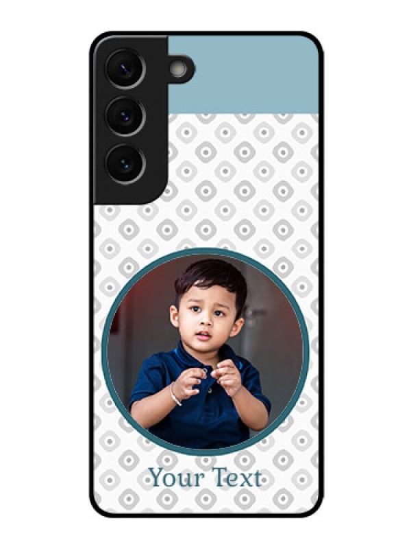Custom Galaxy S22 5G Personalized Glass Phone Case - Premium Cover Design