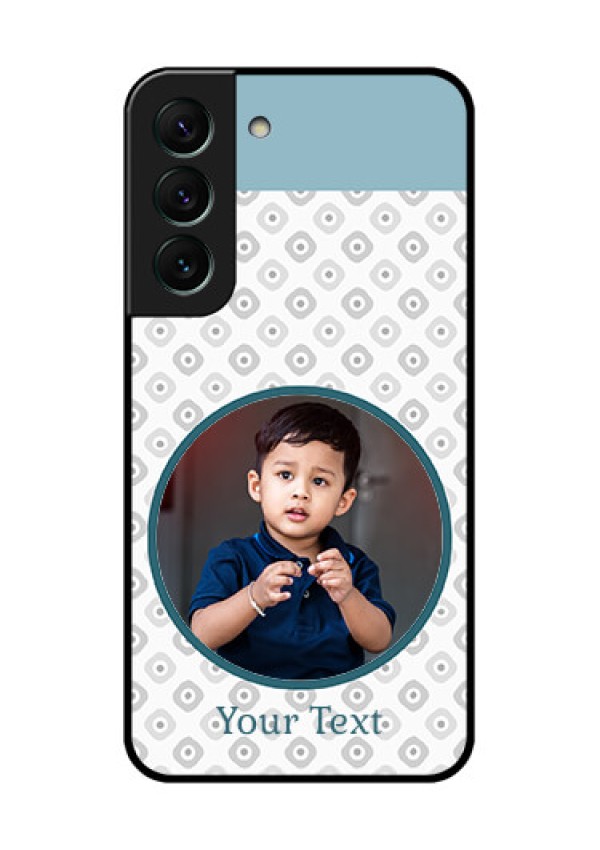 Galaxy S22 5G Personalized Glass Phone Case - Premium Cover Design