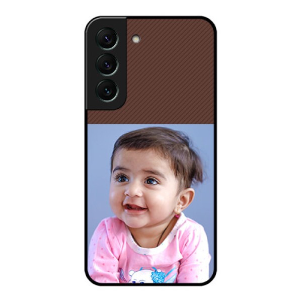 Galaxy S22 5G Custom Glass Mobile Case - Elegant Case Design