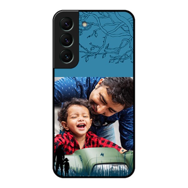 Galaxy S22 5G Custom Glass Mobile Case - Best dad design