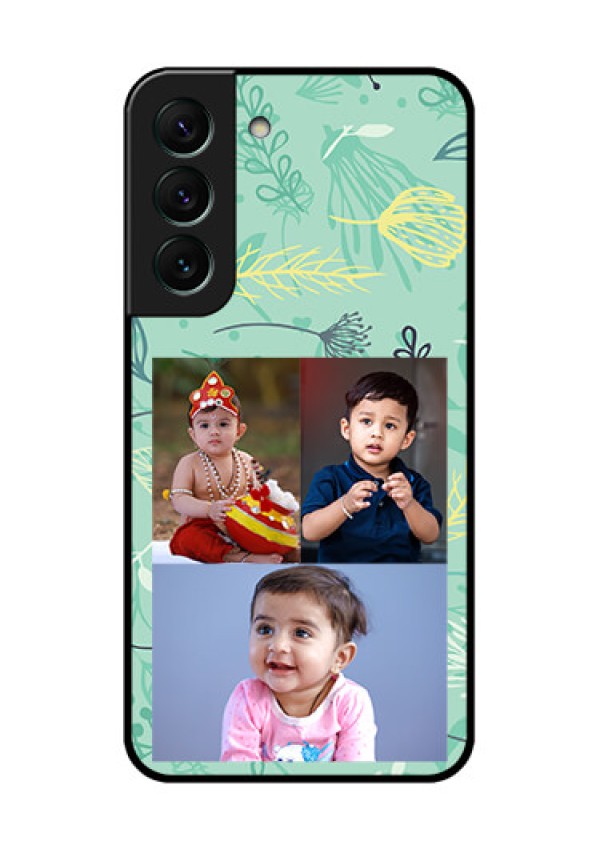 Galaxy S22 5G Photo Printing on Glass Case - Forever Family Design