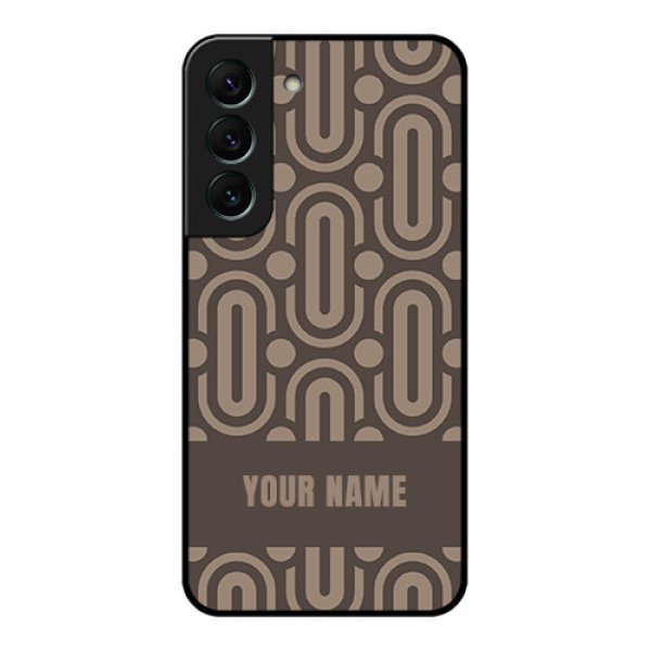 Galaxy S22 5G Custom Glass Phone Case - Captivating Zero Pattern Design Galaxy S22 5G Custom Glass Phone Case - Captivating Zero Pattern Design