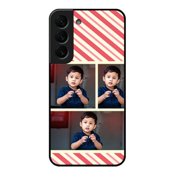 Galaxy S22 Plus 5G Personalized Glass Phone Case - Picture Upload Mobile Case Design Galaxy S22 Plus 5G Personalized Glass Phone Case - Picture Upload Mobile Case Design