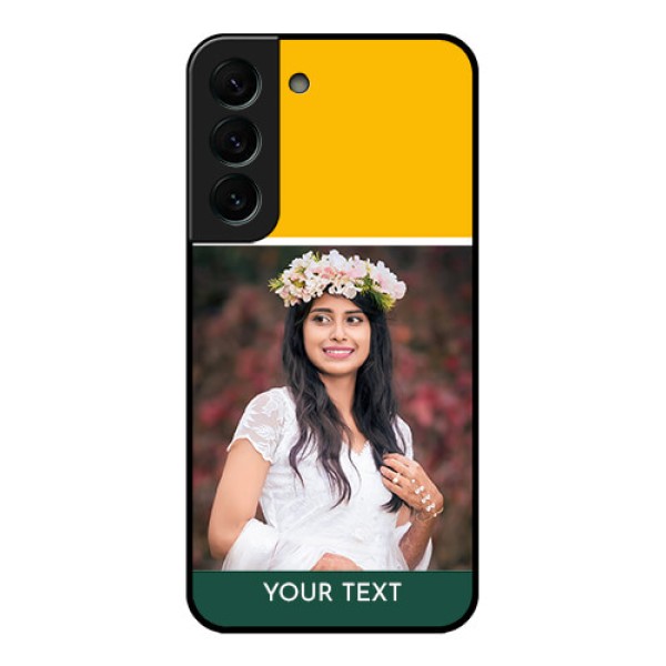 Galaxy S22 Plus 5G Photo Printing on Glass Case - Love You Design Galaxy S22 Plus 5G Photo Printing on Glass Case - Love You Design