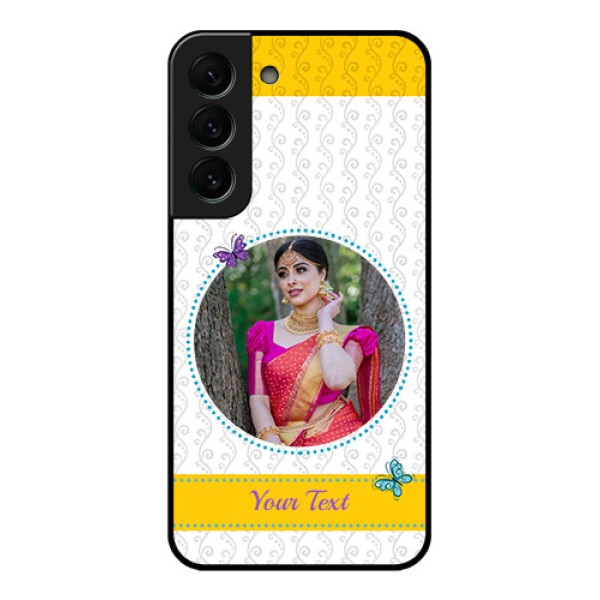 Galaxy S22 Plus 5G Custom Glass Mobile Case - Girls Premium Case Design