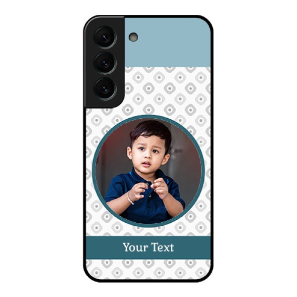 Galaxy S22 Plus 5G Personalized Glass Phone Case - Premium Cover Design