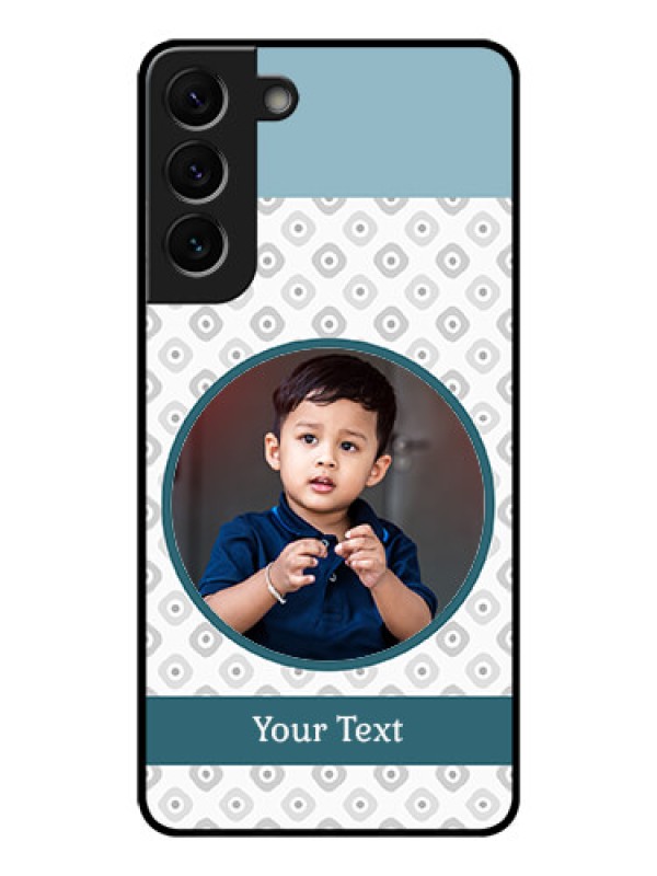 Custom Galaxy S22 Plus 5G Personalized Glass Phone Case - Premium Cover Design