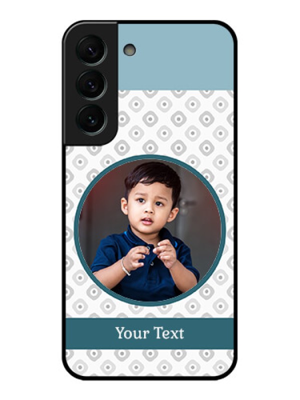 Custom Galaxy S22 Plus 5G Personalized Glass Phone Case - Premium Cover Design