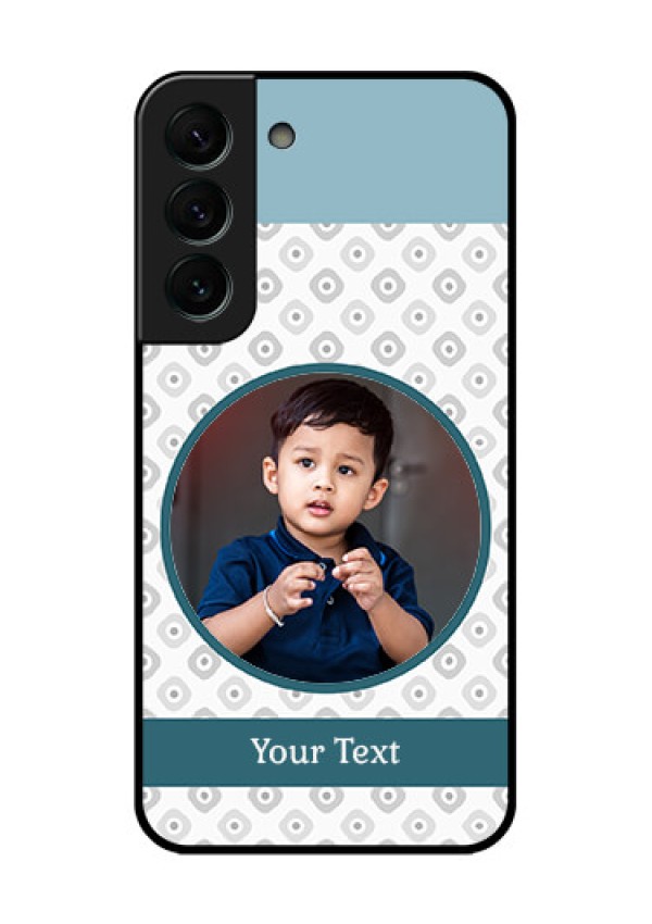 Galaxy S22 Plus 5G Personalized Glass Phone Case - Premium Cover Design