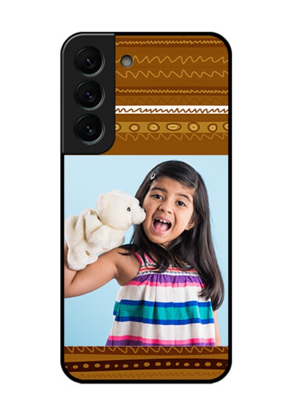 Galaxy S22 Plus 5G Custom Glass Phone Case - Friends Picture Upload Design