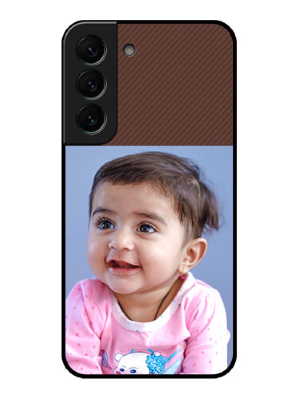 Custom Galaxy S22 Plus 5G Custom Glass Mobile Case - Elegant Case Design