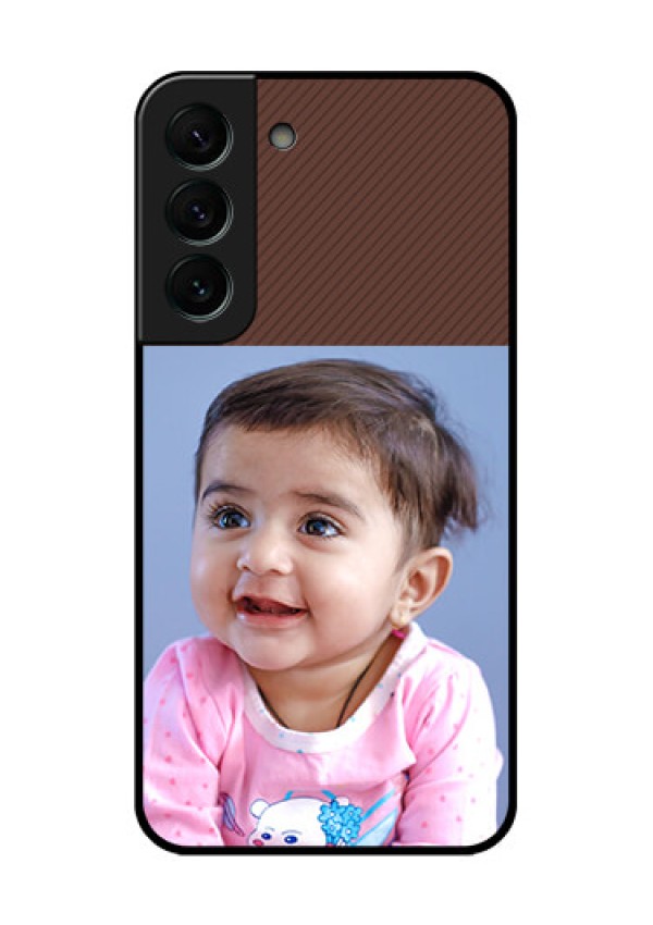 Galaxy S22 Plus 5G Custom Glass Mobile Case - Elegant Case Design
