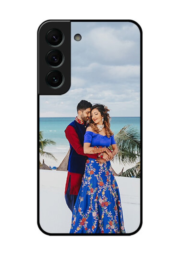 Galaxy S22 Plus 5G Photo Printing on Glass Case - Upload Full Picture Design