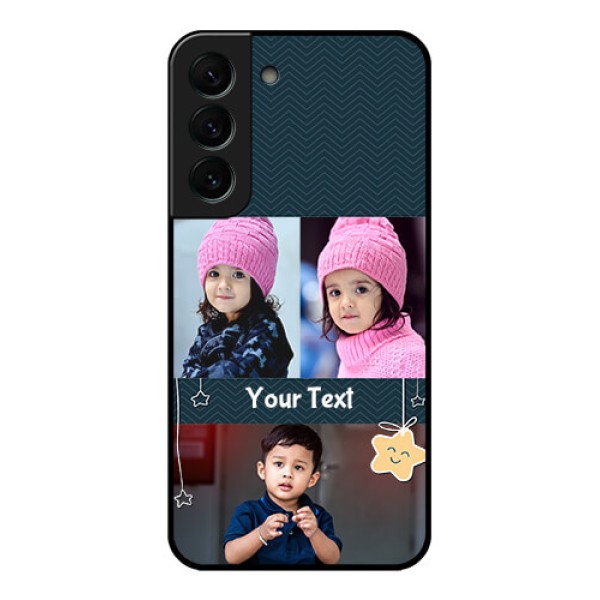 Galaxy S22 Plus 5G Custom Glass Mobile Case - Hanging Stars Design