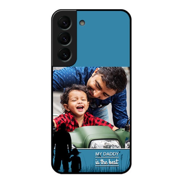 Galaxy S22 Plus 5G Custom Glass Mobile Case - Best dad design