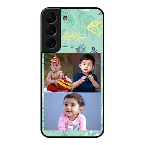 Galaxy S22 Plus 5G Photo Printing on Glass Case - Forever Family Design