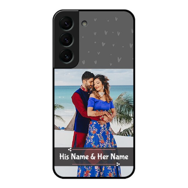 Galaxy S22 Plus 5G Custom Glass Mobile Case - Buy Love Design with Photo Online Galaxy S22 Plus 5G Custom Glass Mobile Case - Buy Love Design with Photo Online