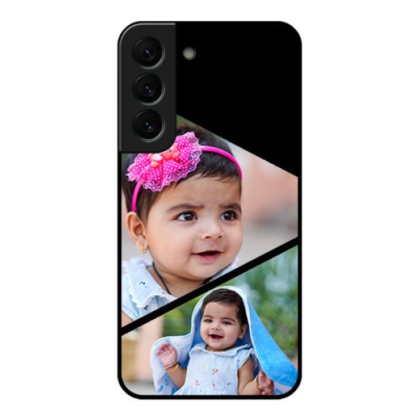 Galaxy S22 Plus 5G Custom Glass Phone Case - Semi Cut Design