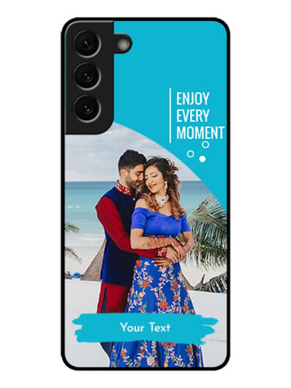 Custom Galaxy S22 Plus 5G Custom Glass Mobile Case - Happy Moment Design