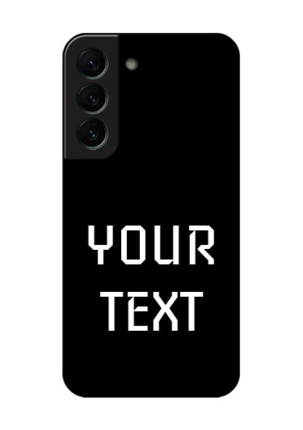 Galaxy S22 Plus 5G Your Name on Glass Phone Case