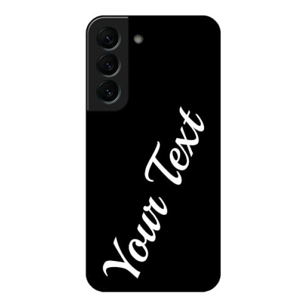 Galaxy S22 Plus 5G Custom Glass Mobile Cover with Your Name