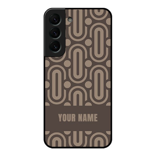 Galaxy S22 Plus 5G Custom Glass Phone Case - Captivating Zero Pattern Design Galaxy S22 Plus 5G Custom Glass Phone Case - Captivating Zero Pattern Design