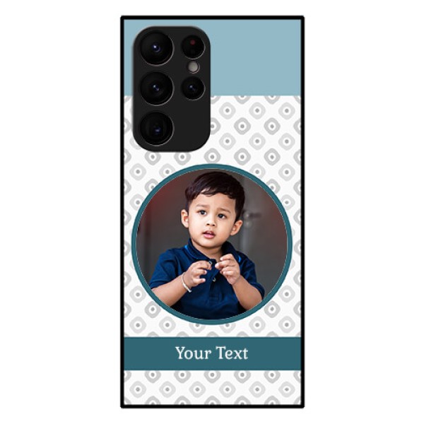 Galaxy S22 Ultra 5G Personalized Glass Phone Case - Premium Cover Design