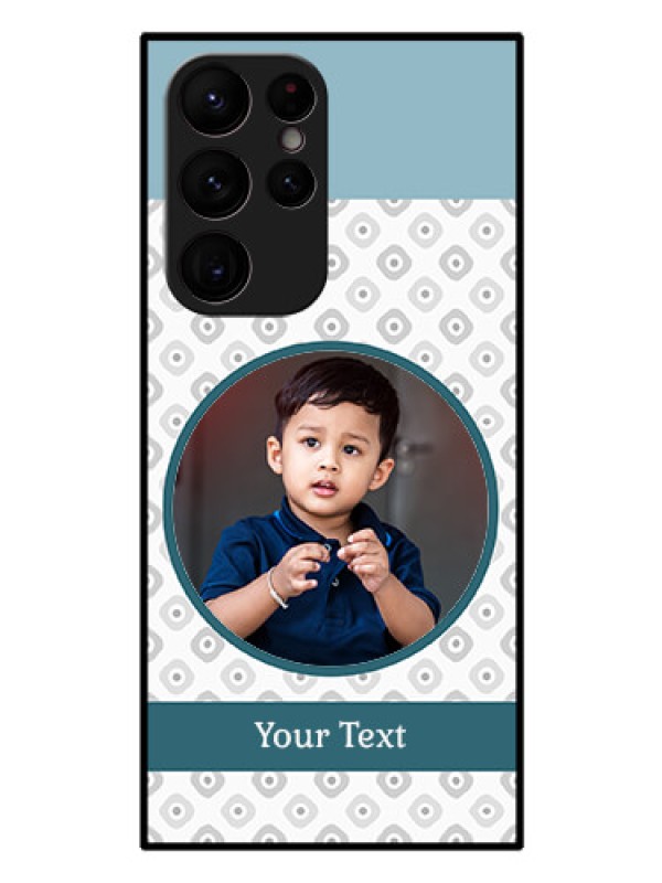 Custom Galaxy S22 Ultra 5G Personalized Glass Phone Case - Premium Cover Design