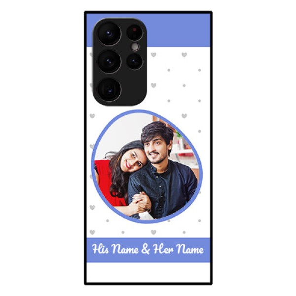 Galaxy S22 Ultra 5G Photo Printing on Glass Case - Premium Case Design