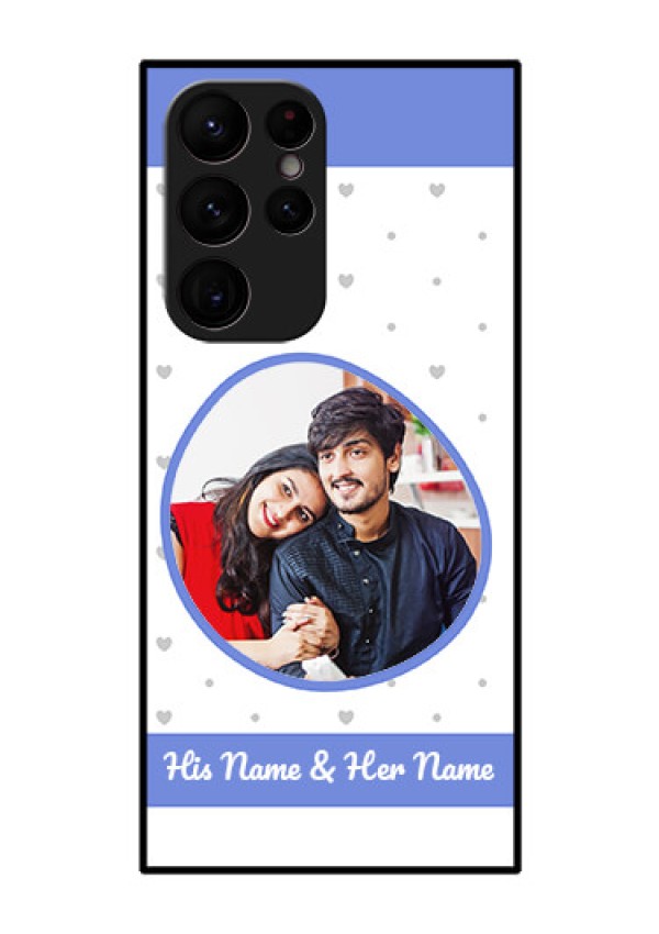 Galaxy S22 Ultra 5G Photo Printing on Glass Case - Premium Case Design