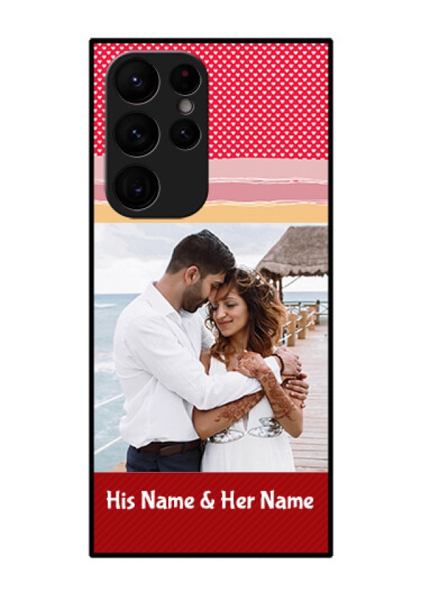 Galaxy S22 Ultra 5G Custom Glass Mobile Case - Premium Case Design