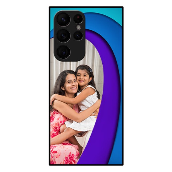 Galaxy S22 Ultra 5G Photo Printing on Glass Case - Simple Pattern Design