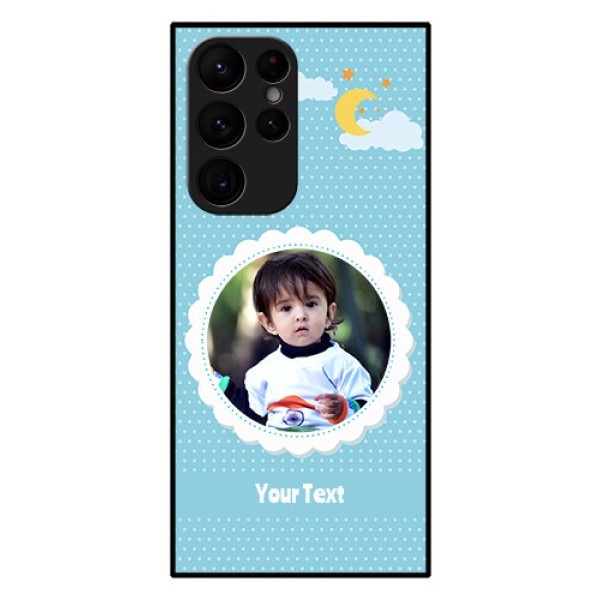 Galaxy S22 Ultra 5G Personalised Glass Phone Case - Violet Pattern Design Galaxy S22 Ultra 5G Personalised Glass Phone Case - Violet Pattern Design