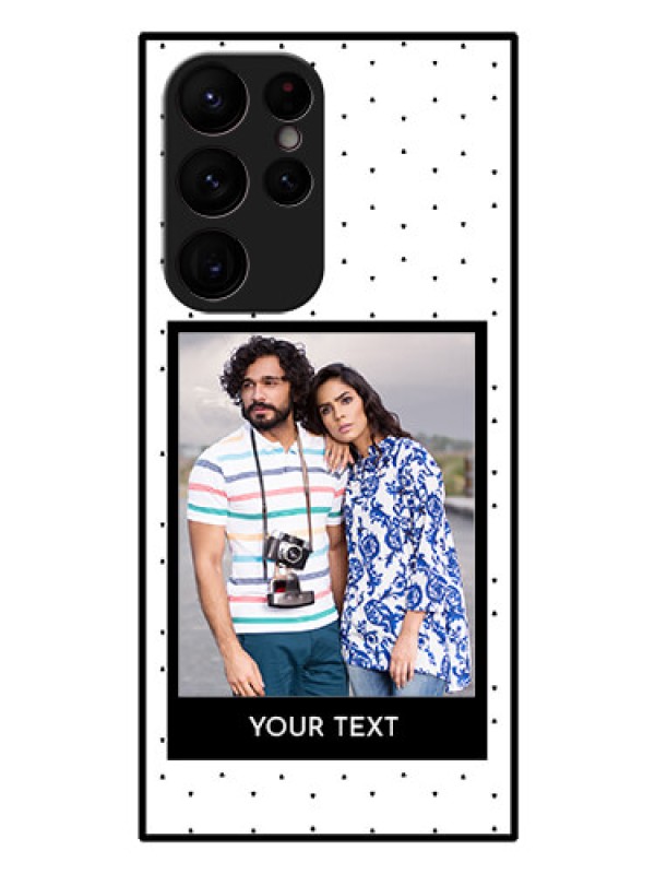 Custom Galaxy S22 Ultra 5G Photo Printing on Glass Case - Premium Design