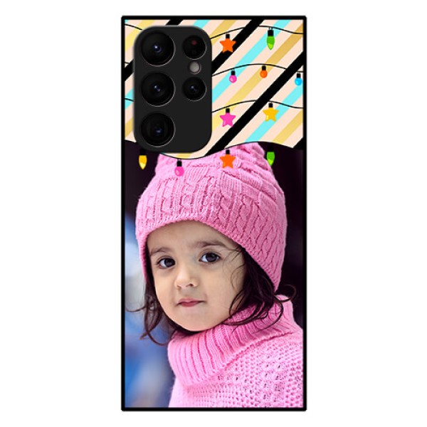 Galaxy S22 Ultra 5G Custom Glass Mobile Case - Lights Hanging Design