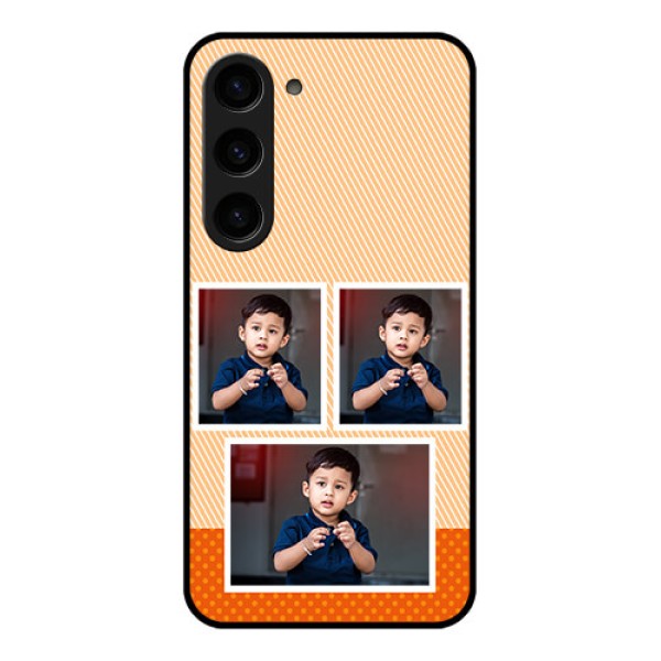 Galaxy S23 5G Photo Printing on Glass Case - Bulk Photos Upload Design Galaxy S23 5G Photo Printing on Glass Case - Bulk Photos Upload Design