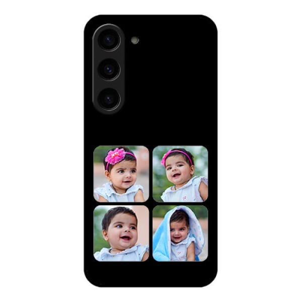 Galaxy S23 5G Photo Printing on Glass Case - Multiple Pictures Design Galaxy S23 5G Photo Printing on Glass Case - Multiple Pictures Design