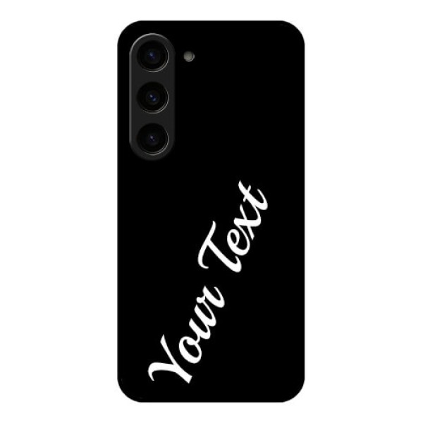 Galaxy S23 5G Custom Glass Mobile Cover with Your Name
