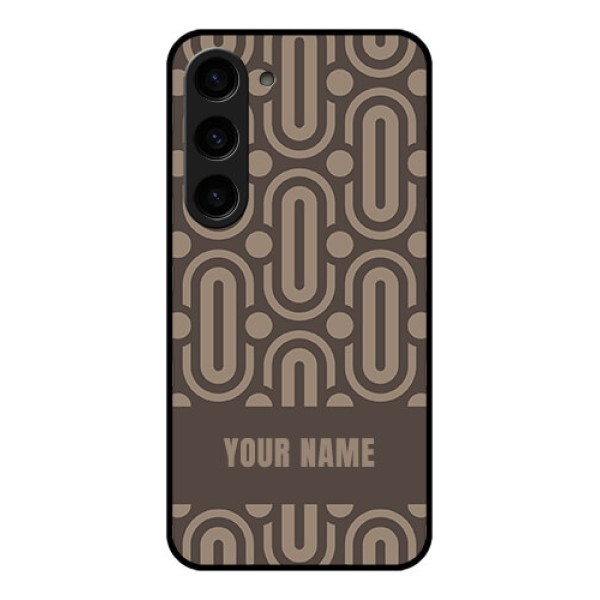 Galaxy S23 5G Custom Glass Phone Case - Captivating Zero Pattern Design Galaxy S23 5G Custom Glass Phone Case - Captivating Zero Pattern Design