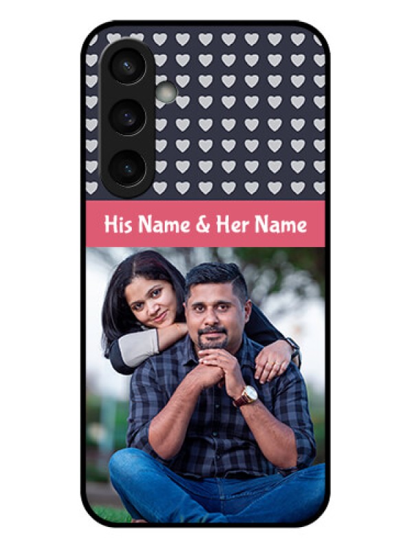 Custom Samsung Galaxy S23 FE 5G Custom Glass Phone Case - Love Symbols Design