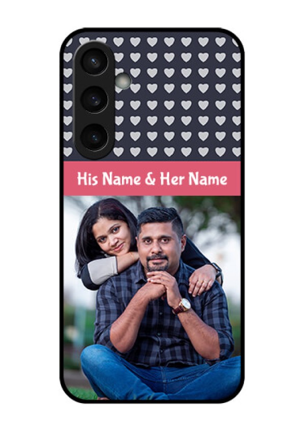 Samsung Galaxy S23 FE 5G Custom Glass Phone Case - Love Symbols Design