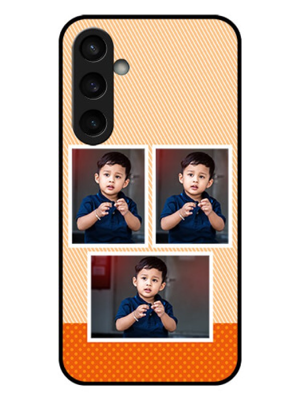 Custom Samsung Galaxy S23 FE 5G Custom Glass Phone Case - Bulk Photos Upload Design