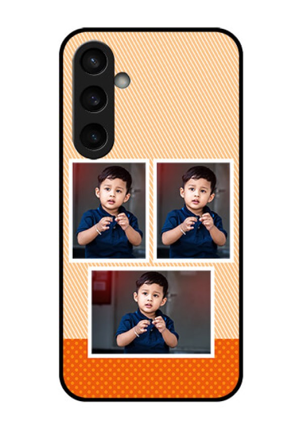 Samsung Galaxy S23 FE 5G Custom Glass Phone Case - Bulk Photos Upload Design