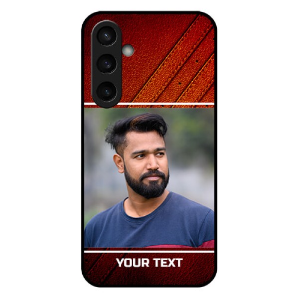 Samsung Galaxy S23 FE 5G Custom Glass Phone Case - Leather Phone Case Design Samsung Galaxy S23 FE 5G Custom Glass Phone Case - Leather Phone Case Design