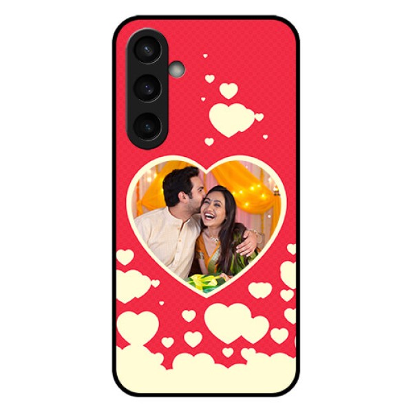 Samsung Galaxy S23 FE 5G Custom Glass Phone Case - Love Symbols Phone Cover Design Samsung Galaxy S23 FE 5G Custom Glass Phone Case - Love Symbols Phone Cover Design